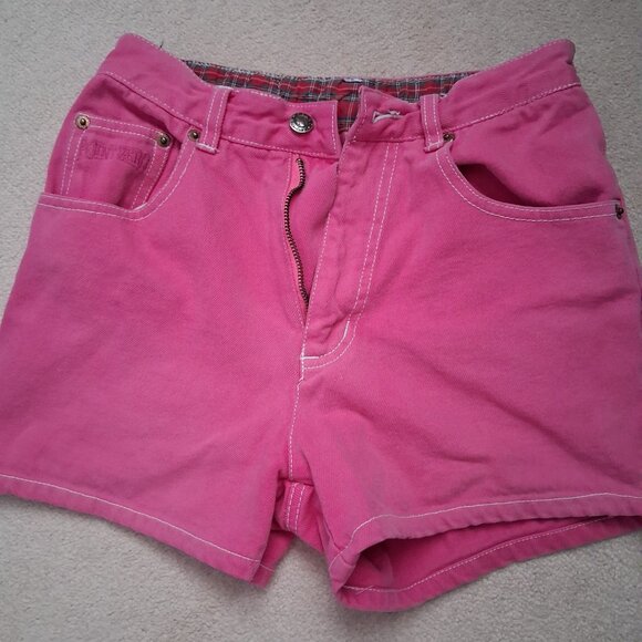 Vintage high waisted pink denim shorts - Picture 3 of 3